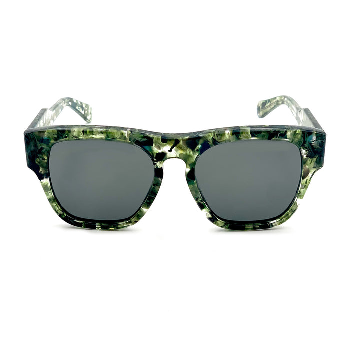 CH0149S Verde Celluloid Occhiali Sole