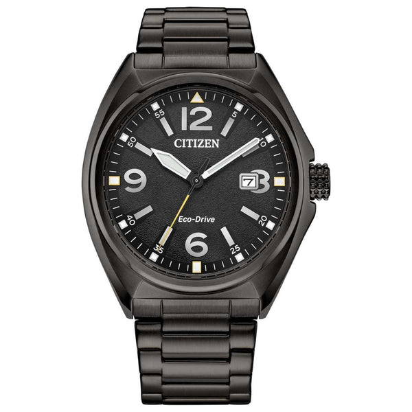 Citizen Mens H-Link 42mm Solar Eco-Drive Watch Aw1575-59e One Color Watches