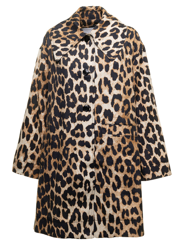 Printed Canvas Hemp Cotton Outerwear