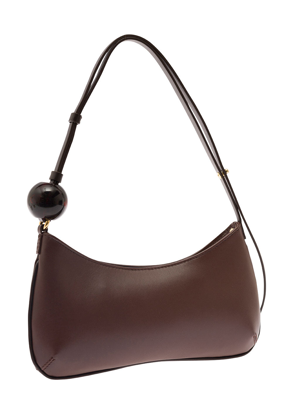 Le Bisou Perle Brown Cow Shoulder Bags