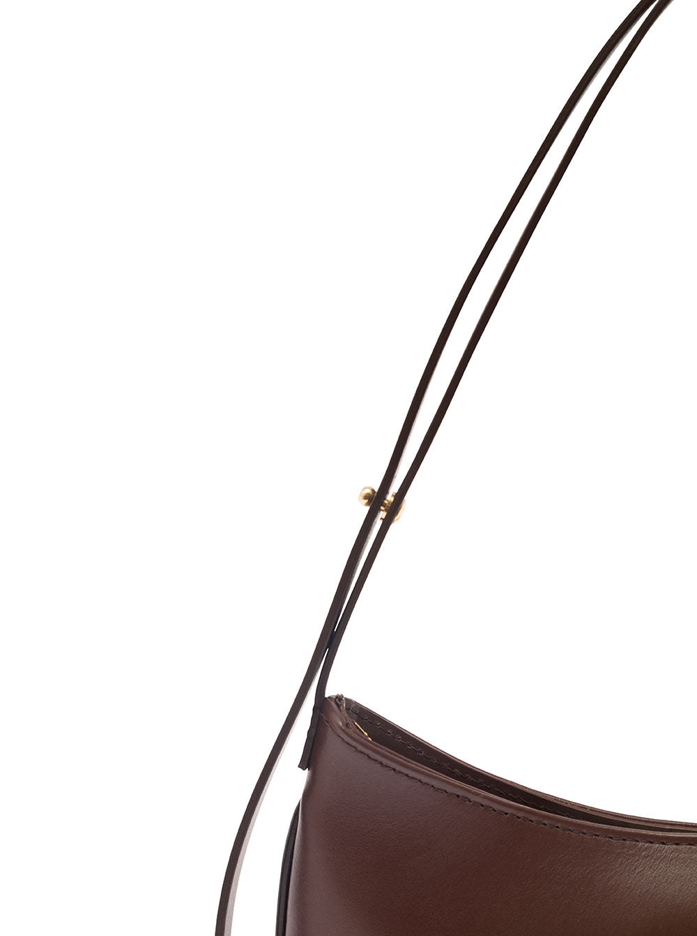 Le Bisou Perle Brown Cow Shoulder Bags
