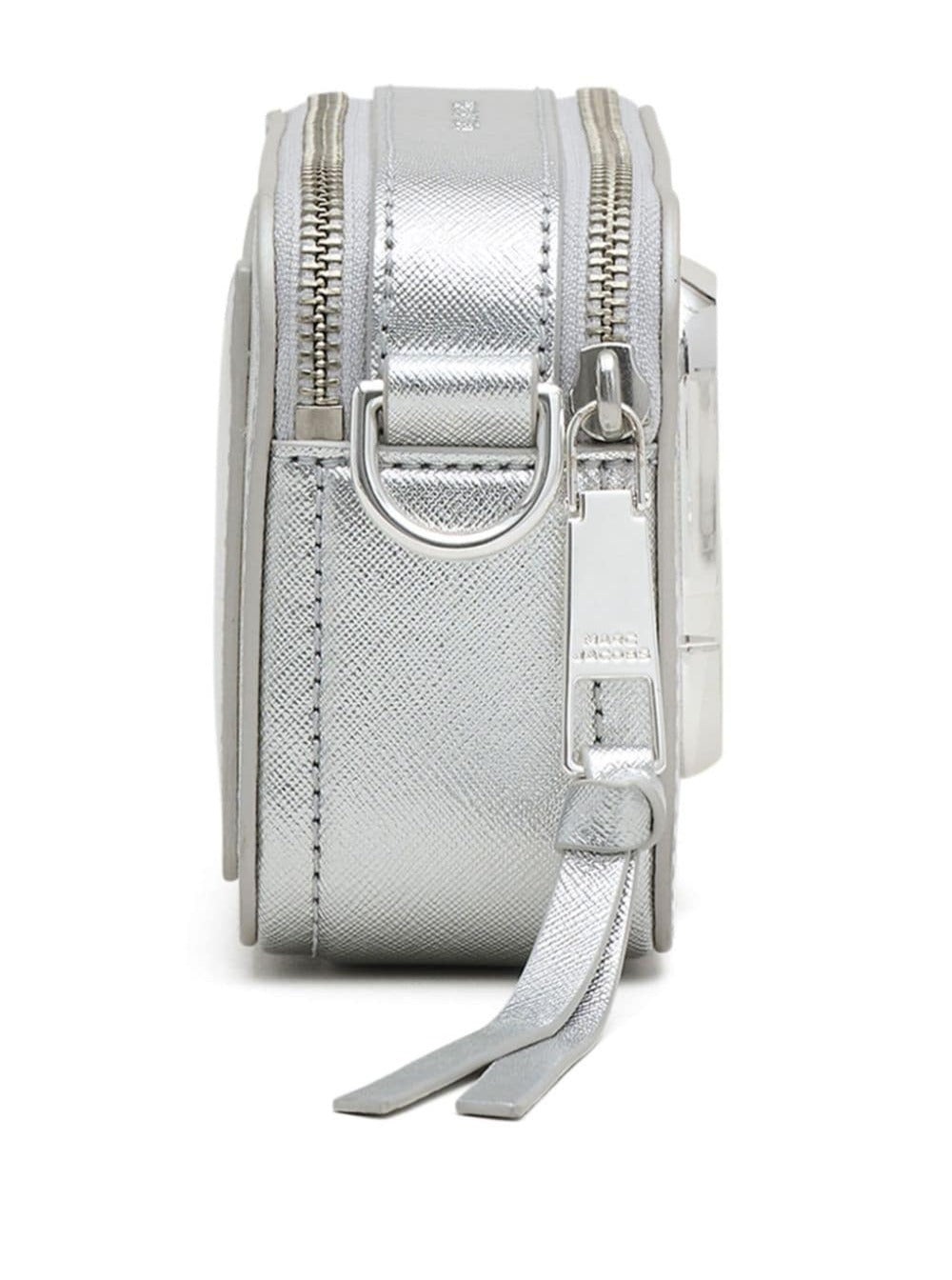 The Snapshot Metallic Cow Crossbody Bags