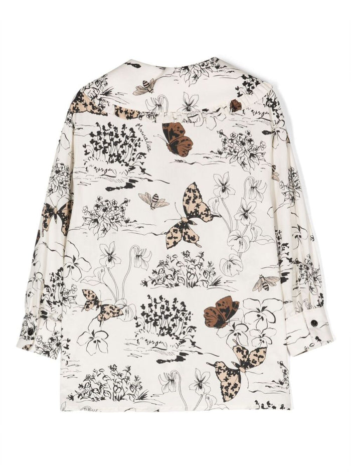 Doroty White Cotton Shirts And Blouses