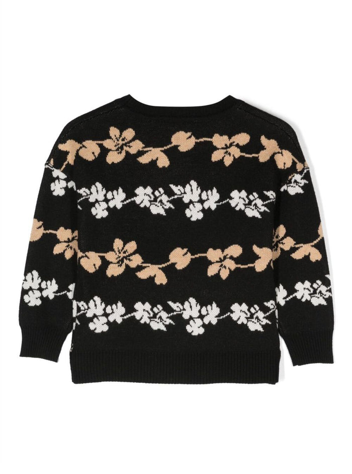 Pull Jaquard Bicolore Jersey