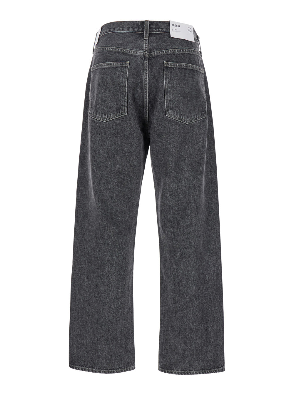 90s Grey Five Pocket Jeans Cotton Man