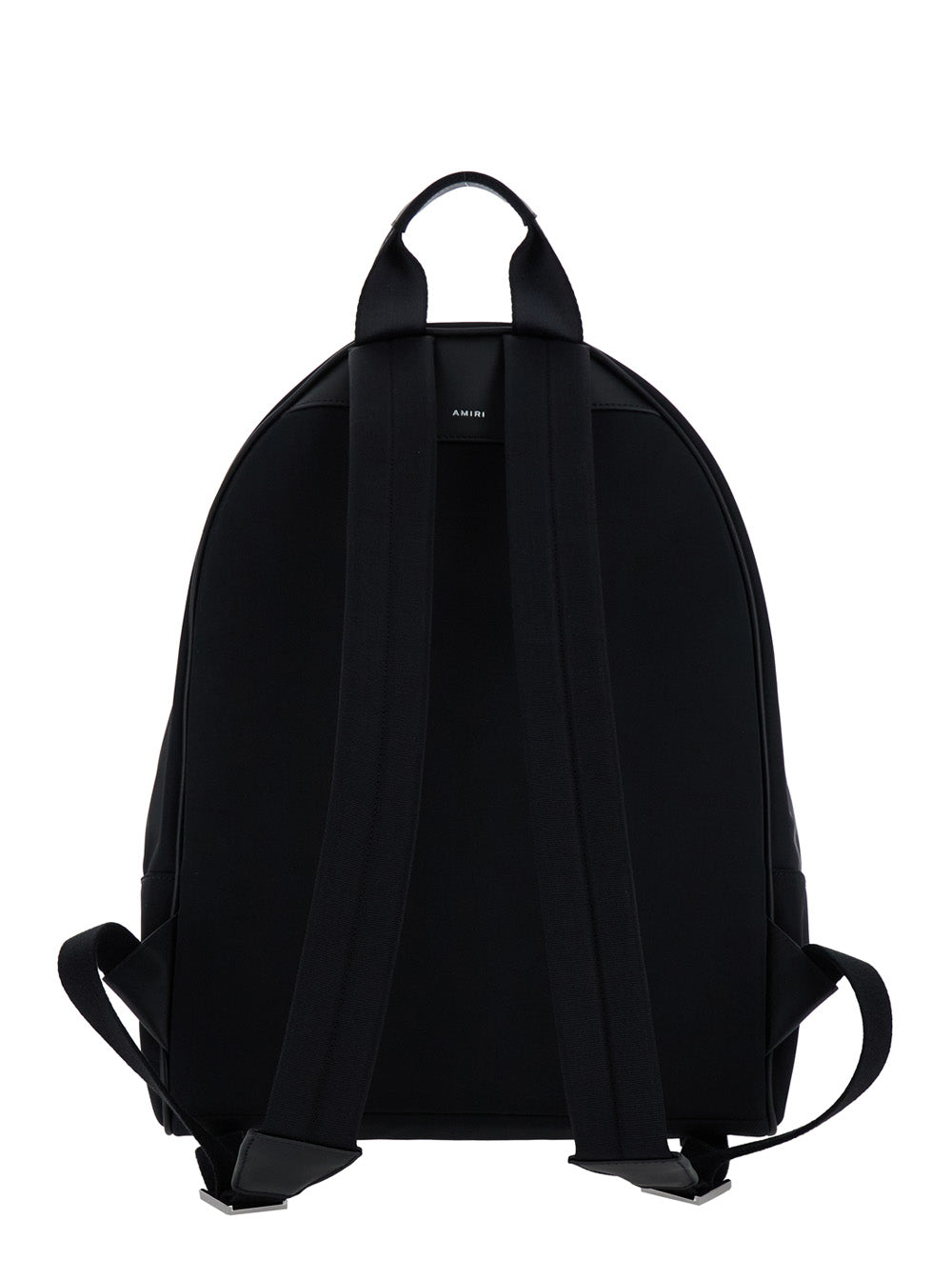 Black Backpack With Arts District Print Tech Fabric Man Polyester Backpacks And Belt Bags