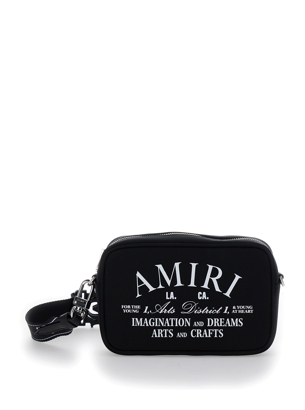 Arts District Camera Case Black Polyester Crossbody Bags