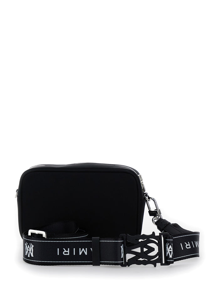 Arts District Camera Case Black Polyester Crossbody Bags