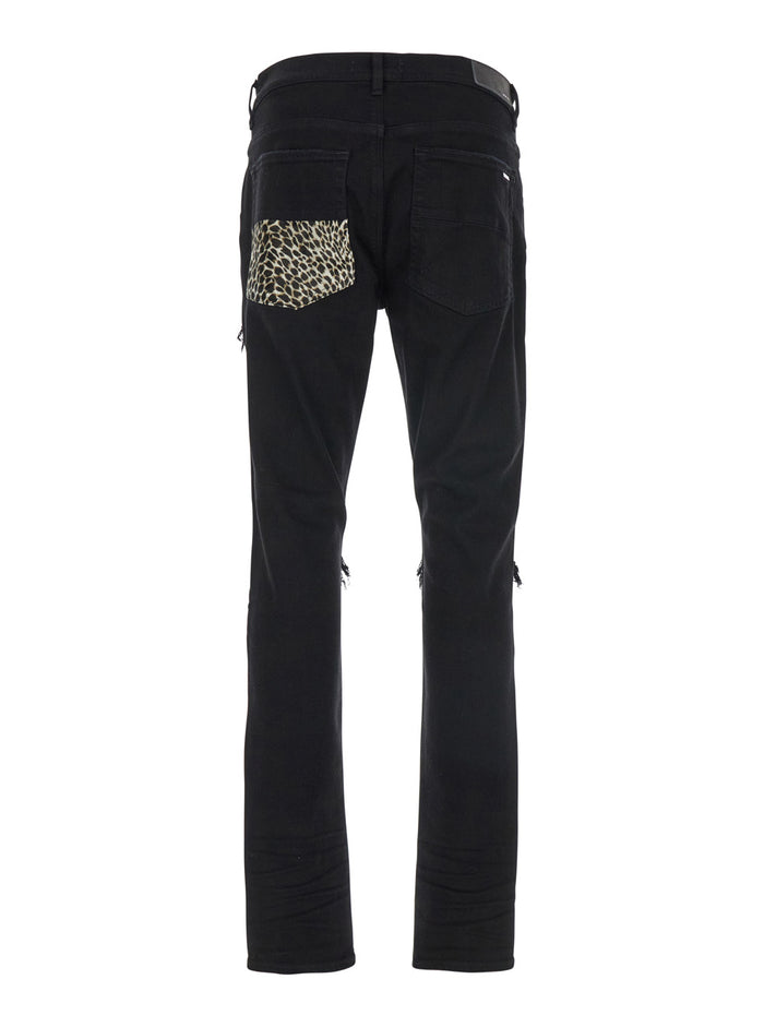 Black Skinny Jeans Denim Man