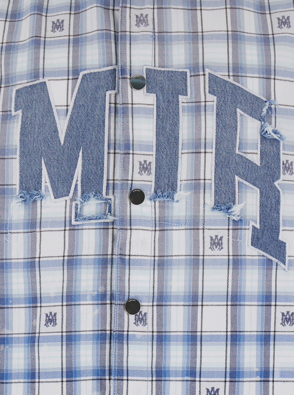 Light Blue Overshirt With Hood And Logo Print Cotton Man Shirts Blouses