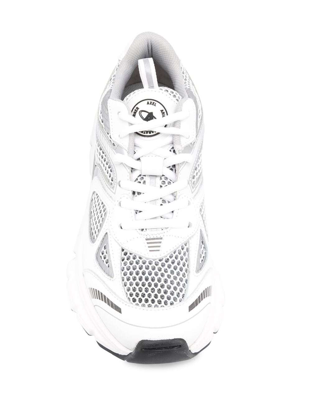 Marathon Runner Recycled Rubber And Leather Sneakers Axel Arigato Woman White Polyester