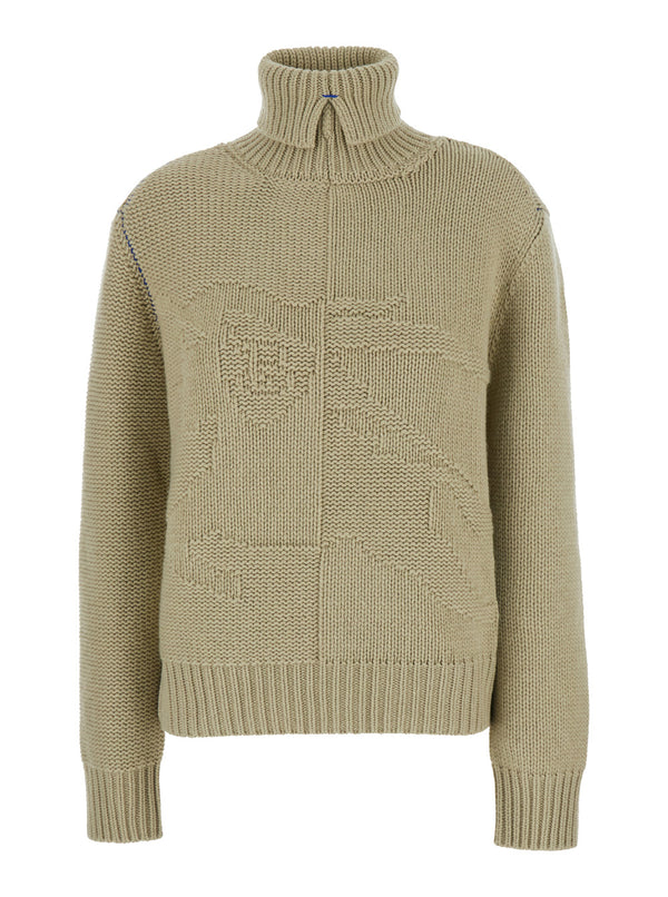 Sweater Ekd Motif Green Cashmere Tops
