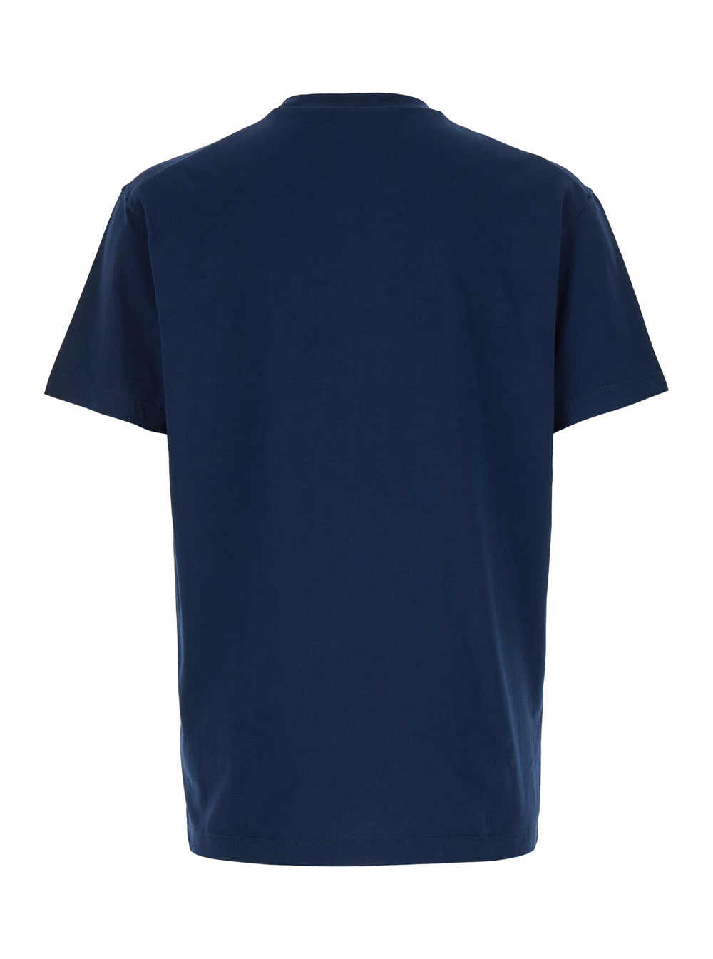 Blue Crewneck T-Shirt Witrh Screaming Maple Cotton Man Blu Tshirts And Polo Shirts