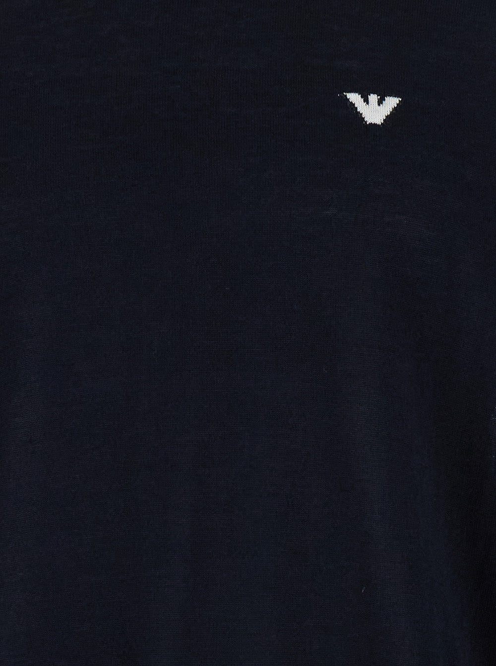 Blue Sweater With Logo Embroidery Wool Woman Blu Virgin Jersey
