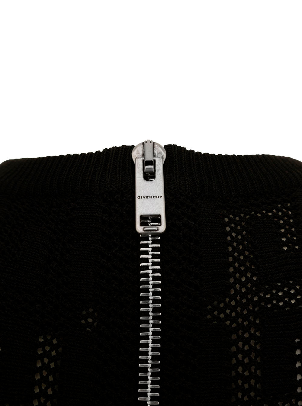 Givenchy Womans 4g Viscose Short Sleeved Black Dress Polyamide Polyester