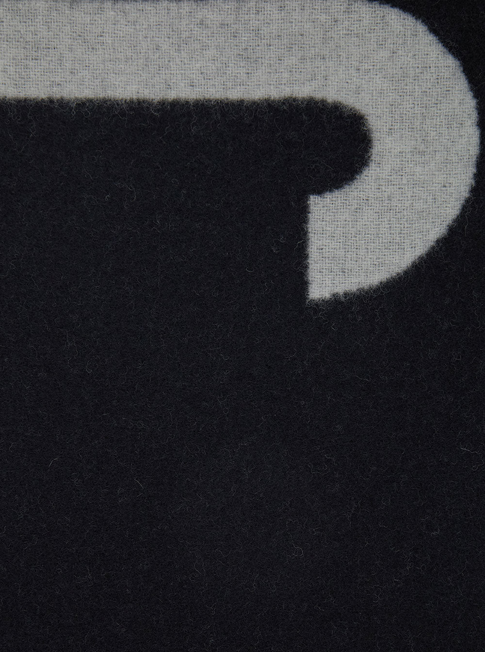 Lecharpe Jacquemus Black Wool Scarfs And Foulards