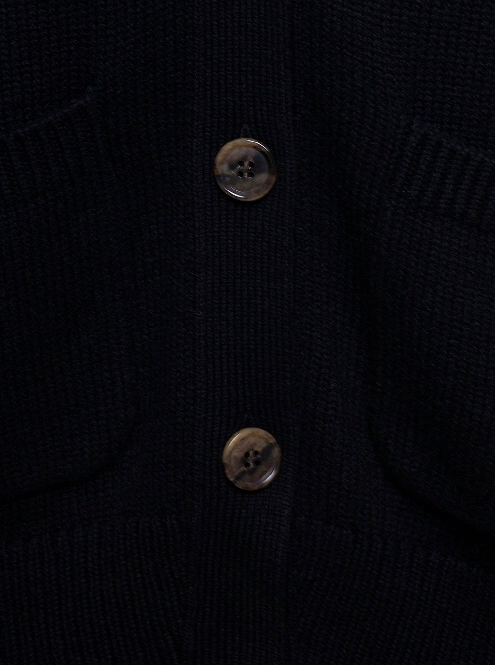 Danni Cardigan Black Knitted Cashmere Jersey