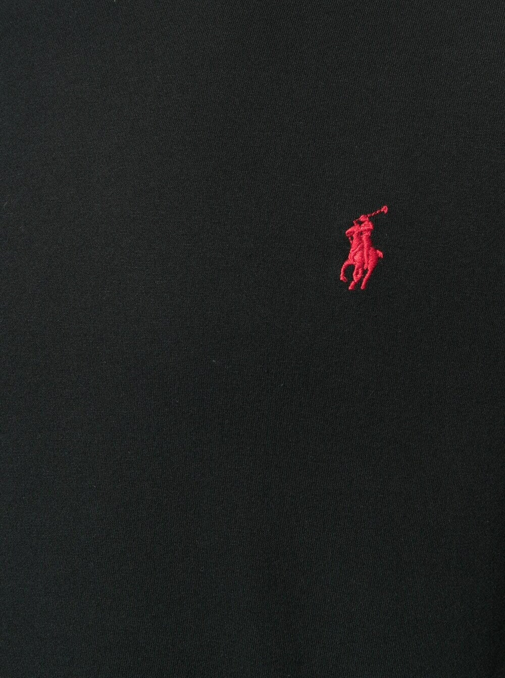 Black Cotton T-Shirt With Logo Tshirts And Polo Shirts