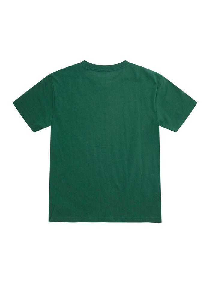Green Crewneck Girft Box Set T-Shirt With Pony Detail On The Front Cotton Boy Tshirts And Polo Shirts