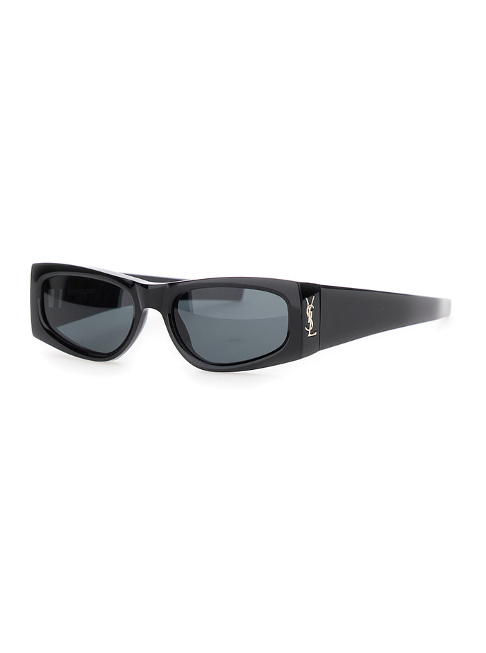Ysl Sl M140 Black Sunglasses With Cassandre Acetate Woman