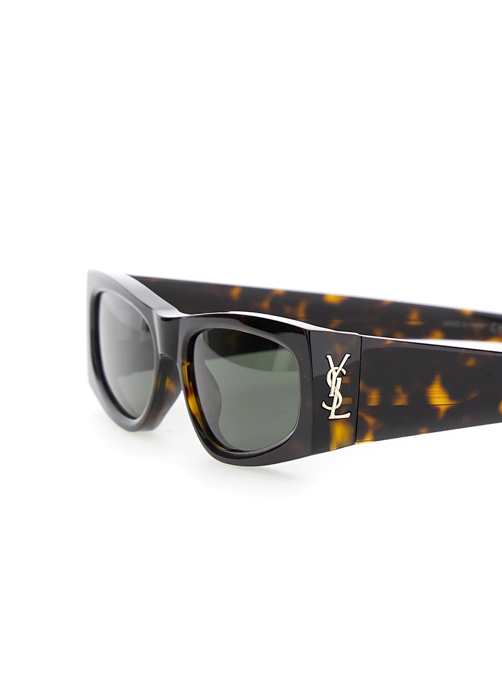 Ysl Sl M140 Brown Sunglasses With Cassandre Tortoiseshell Acetate Woman