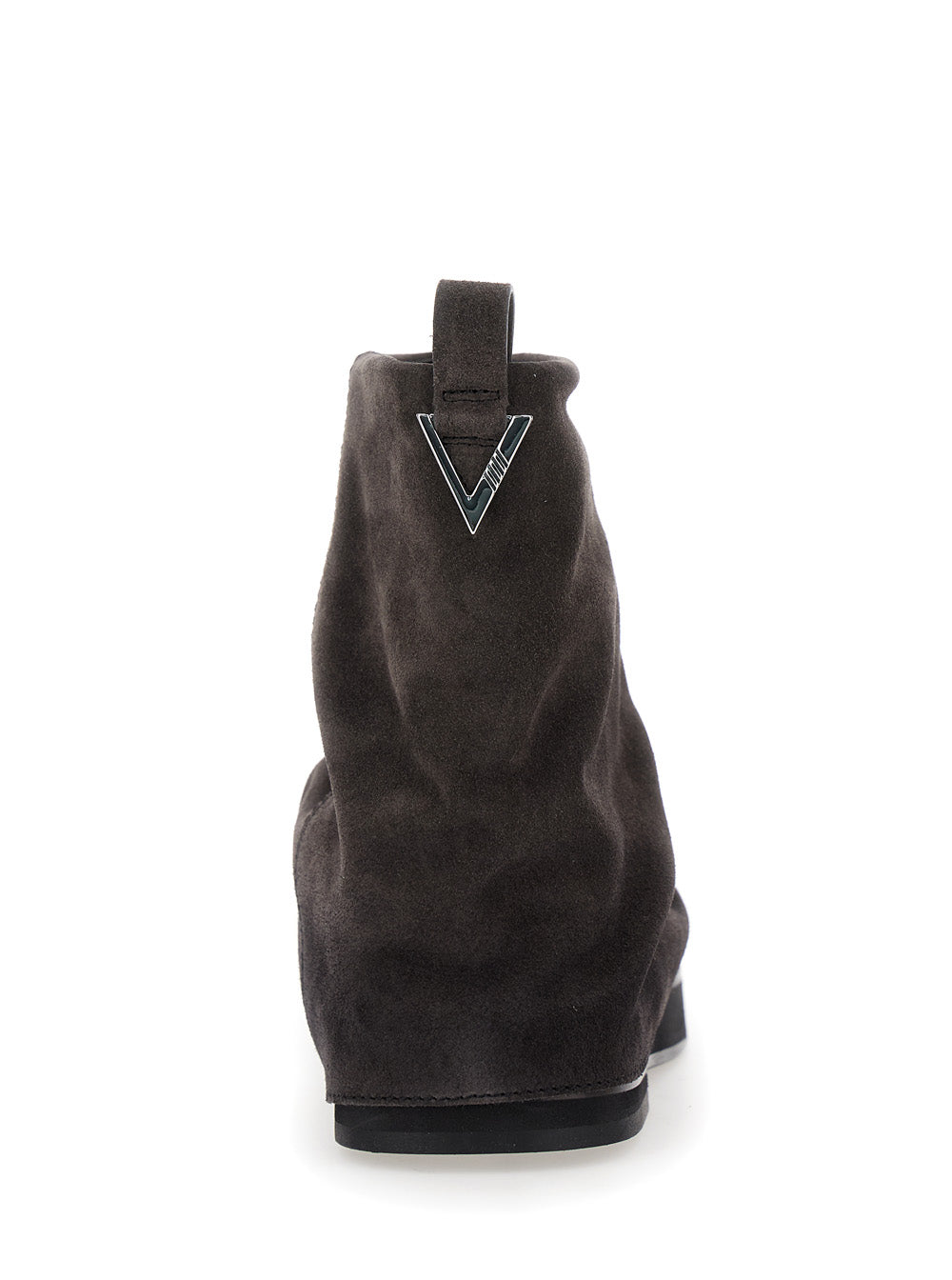 Mini Robin Brown Combat Boots Suede Woman Ankle