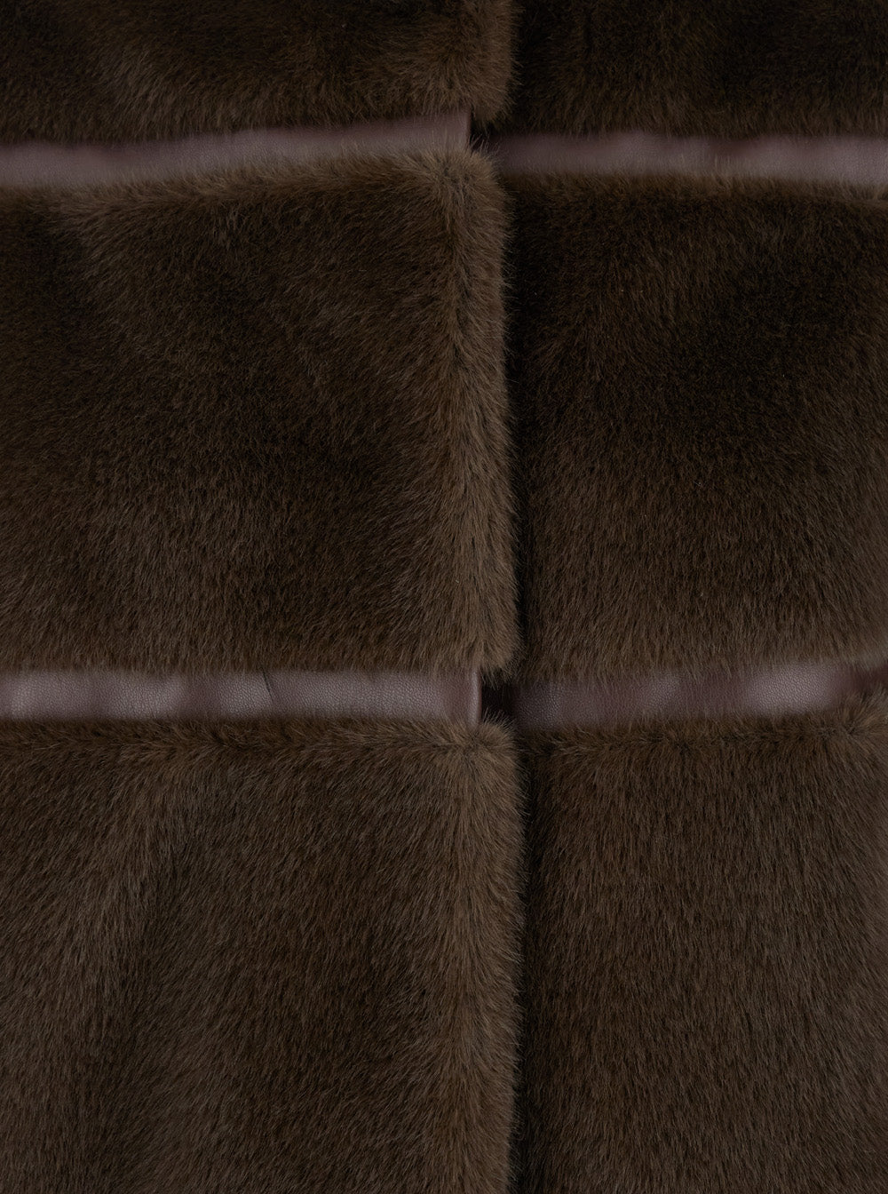 Giubbotto Brown Polyester Shearling Jackets And Furs
