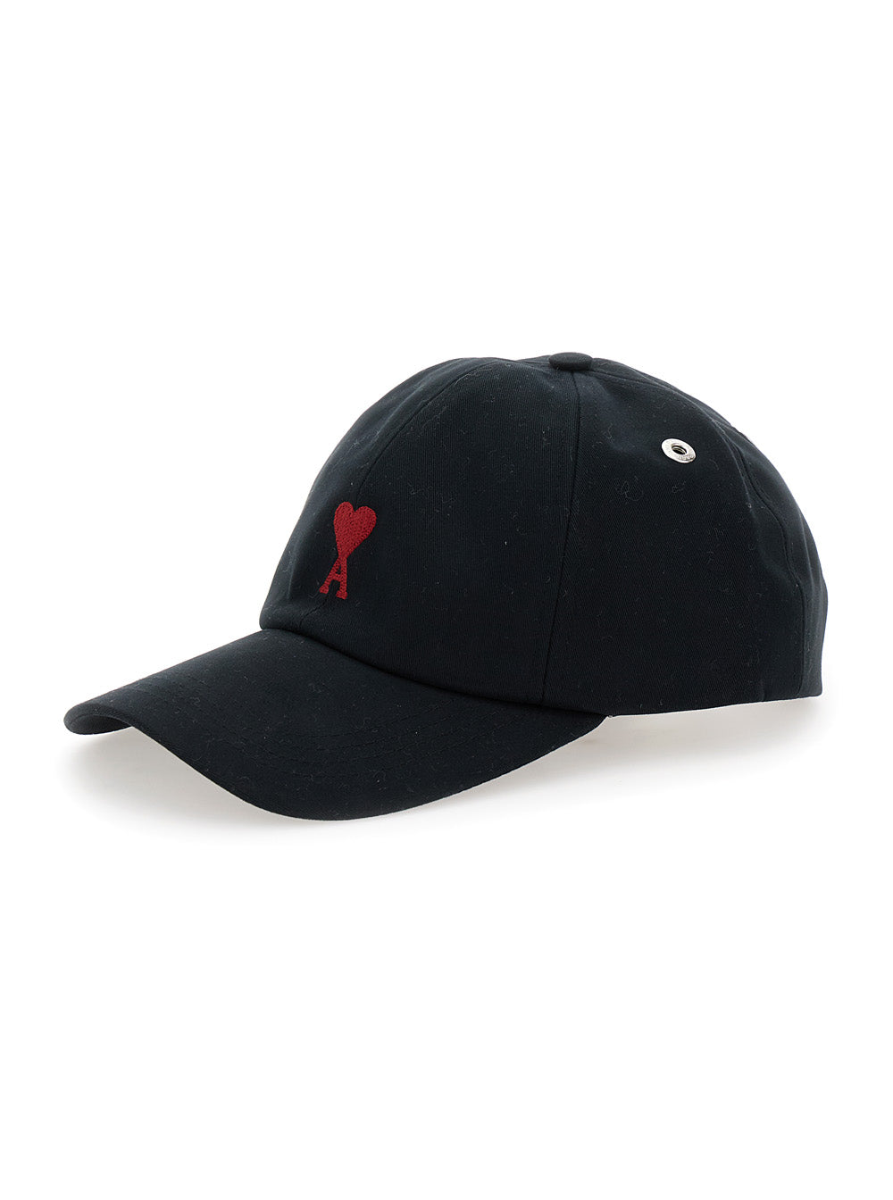 Black Baseball Cap With Adc Embroidery Cotton Man Coton Hats And Gloves