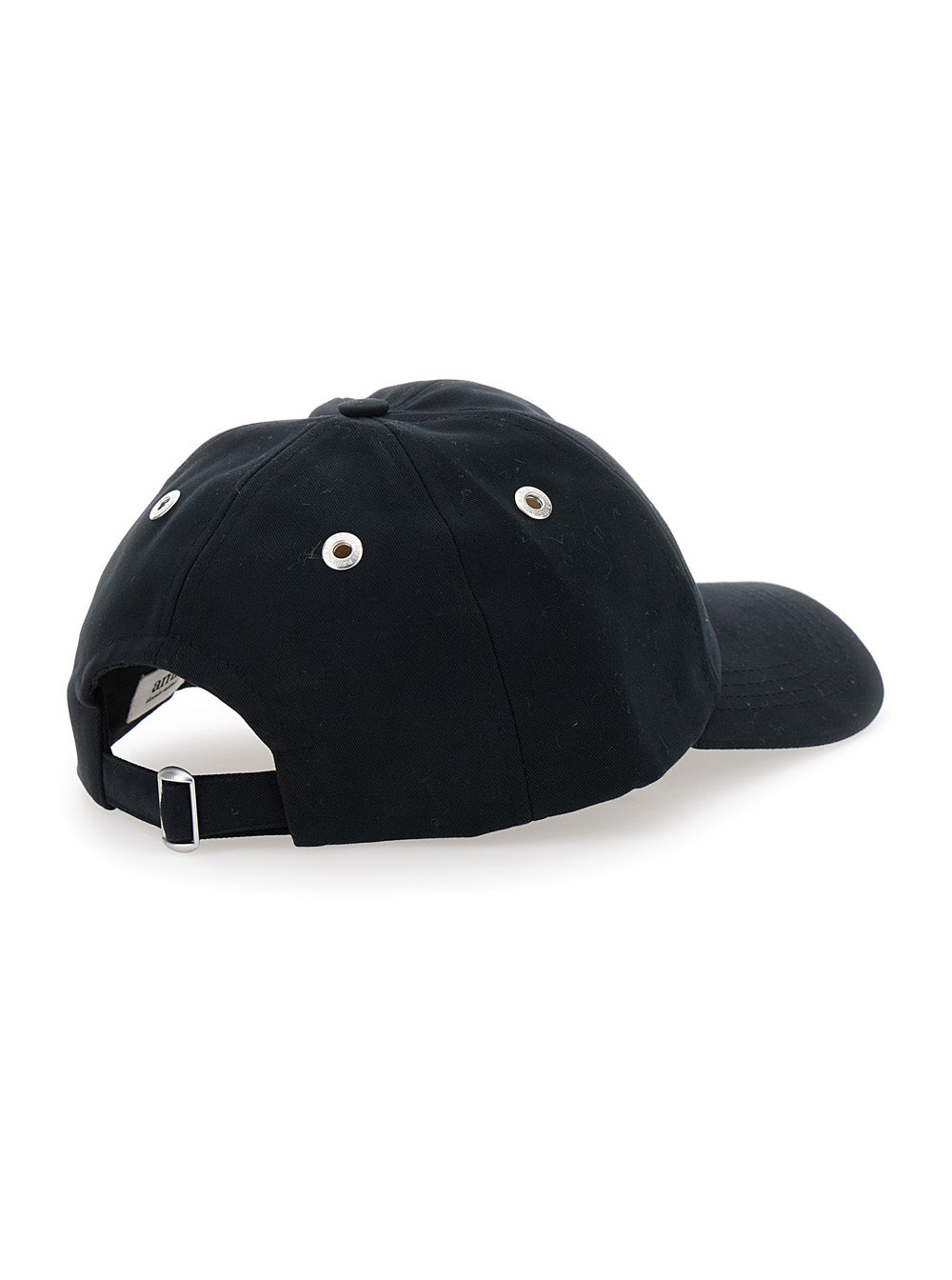 Black Baseball Cap With Adc Embroidery Cotton Man Coton Hats And Gloves