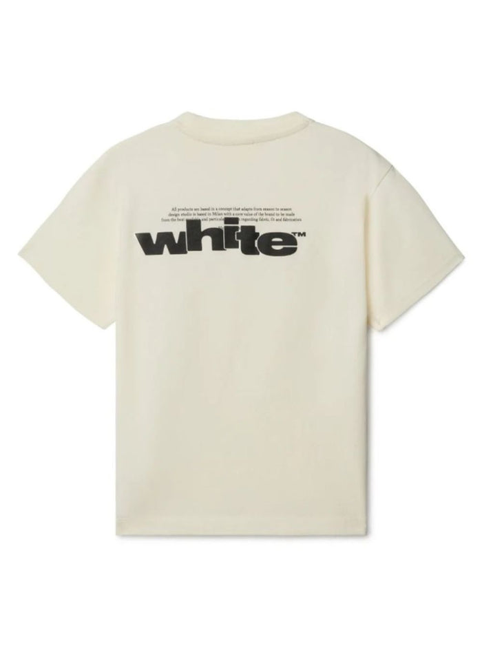 Type Graphic Tee White Cotton Tshirts And Polo Shirts