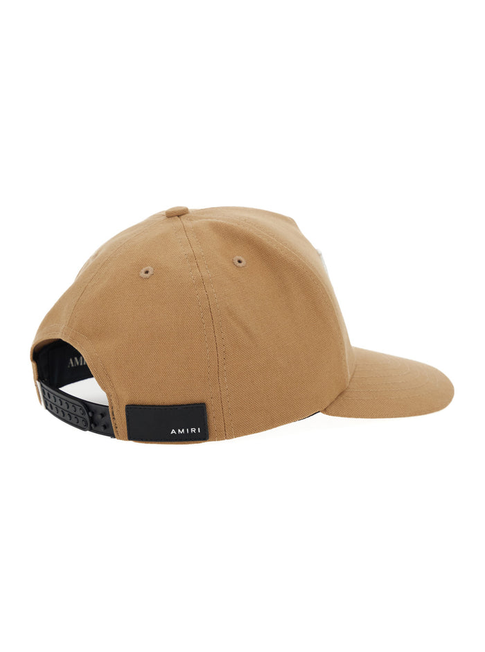 Ma Beige Baseball Cap With Logo Embroidery On The Front Cotton Man Hats And Gloves