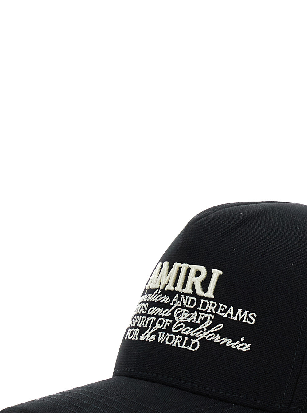 Spirit Black Baseball Cap With Logo Embroidery On The Front Cotton Man Hats And Gloves