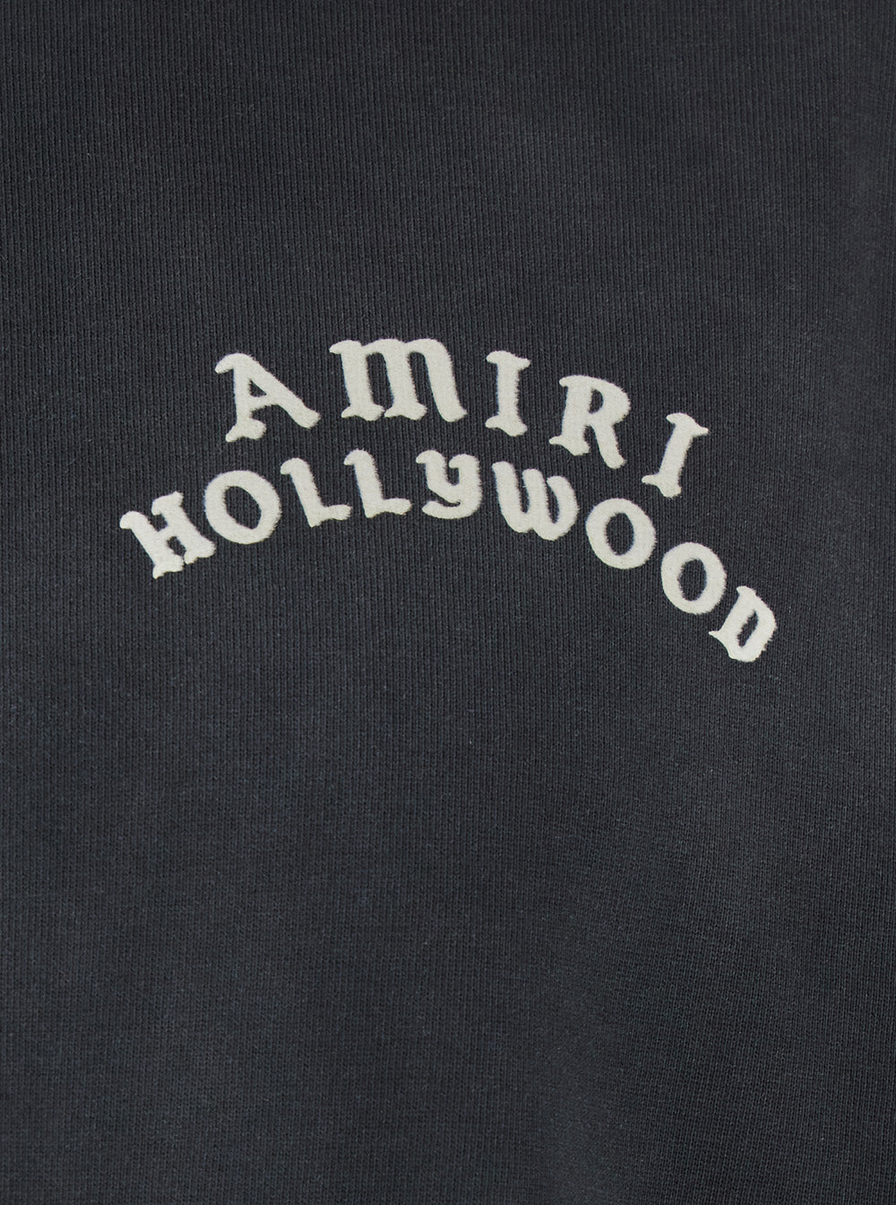 Black Crewneck T-Shirt With Logo Lettering On Front And Rear Cotton Man Tshirts Polo Shirts