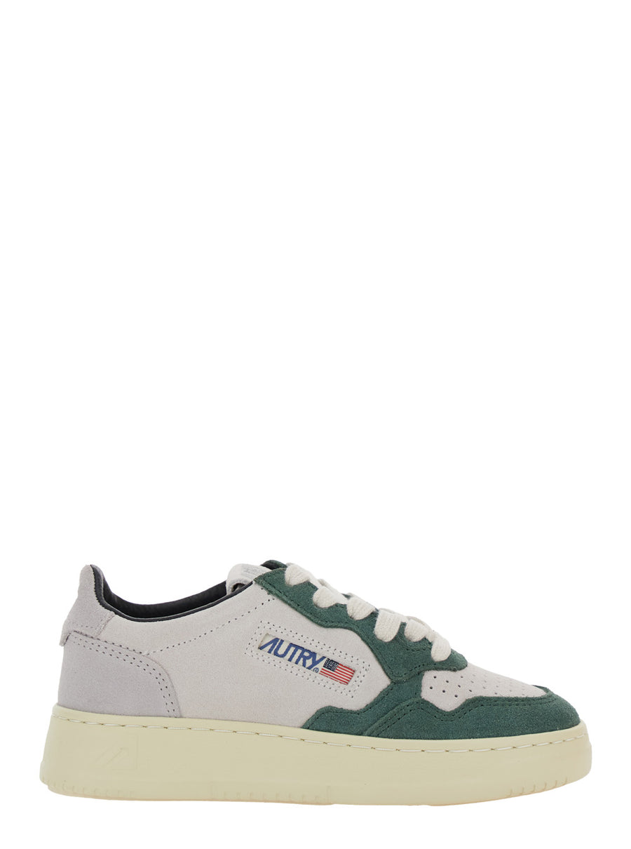 Medalist Multicolor Low Top Sneakers Suede Cow Leather Trainers