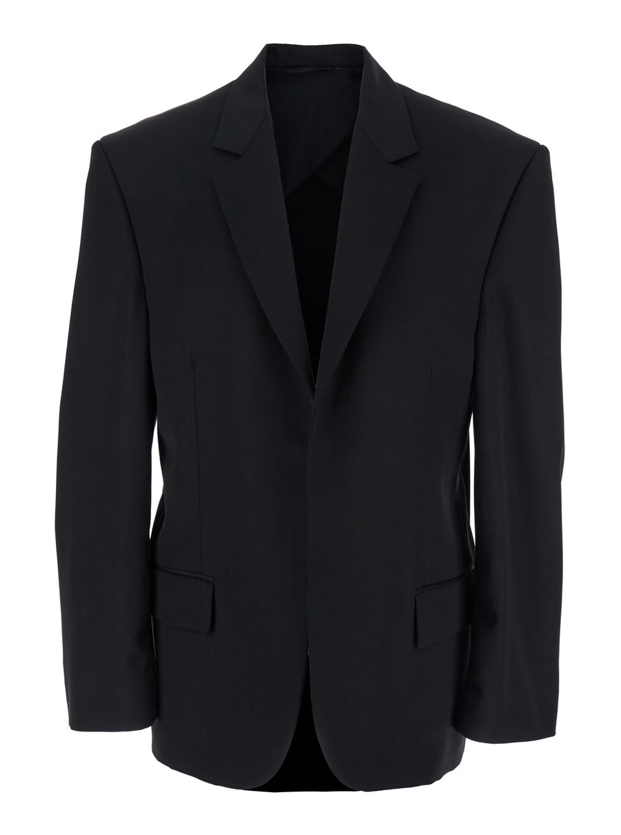 Jacket Wool Black Blazers