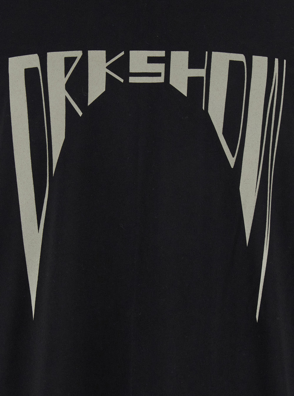 Black Crewneck T-Shirt With Logo Print On The Front Cotton Man Tshirts And Polo Shirts