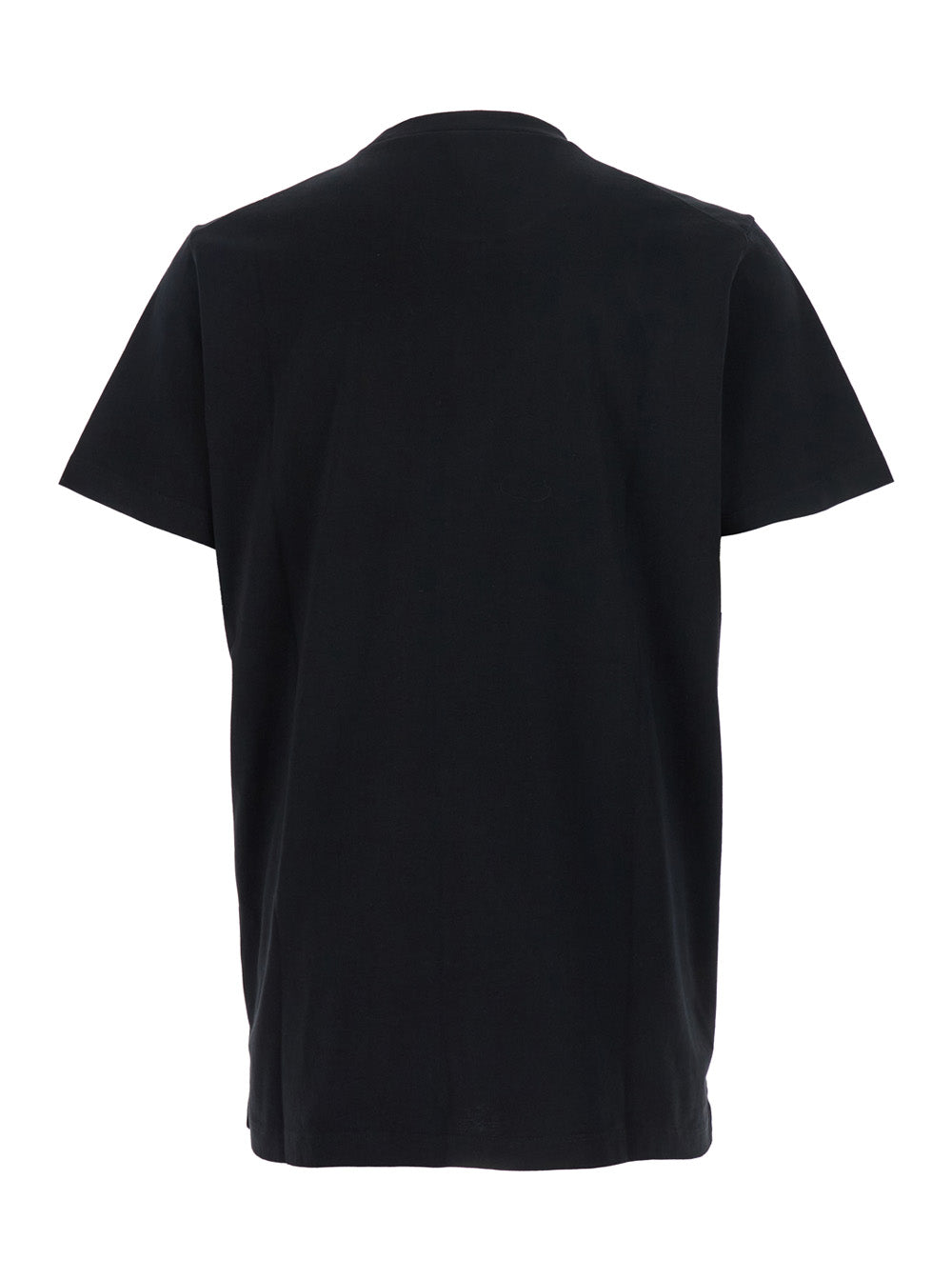 Ducati x D2 Black T-Shirt with Logo on the Front in Cotton Man Tshirts And Polo Shirts