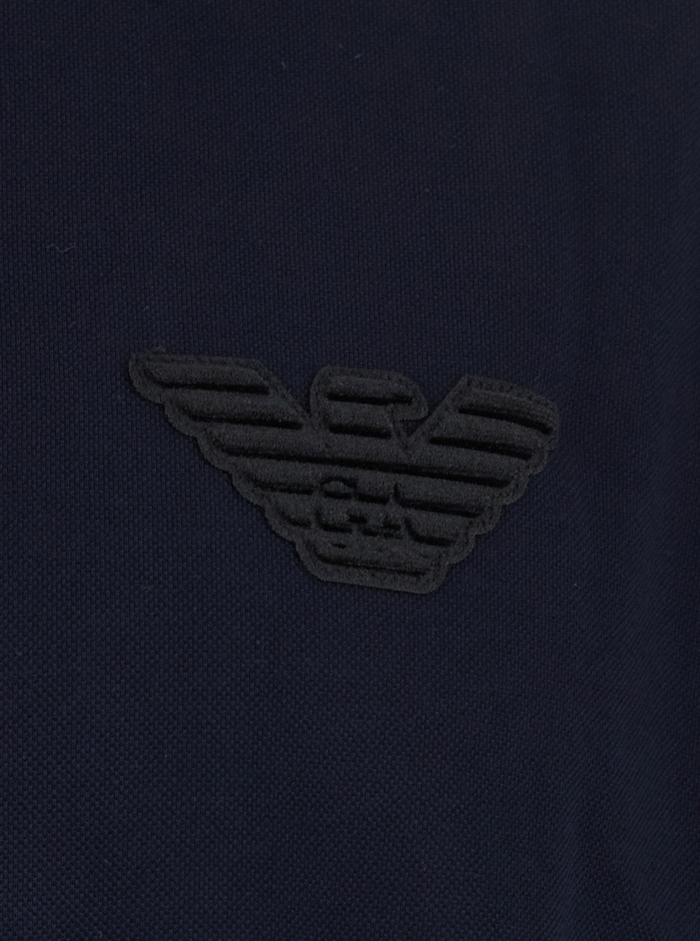 Blue Crewneck T-Shirt With Logo Embroidery On The Front Cotton Man Blu Tshirts And Polo Shirts