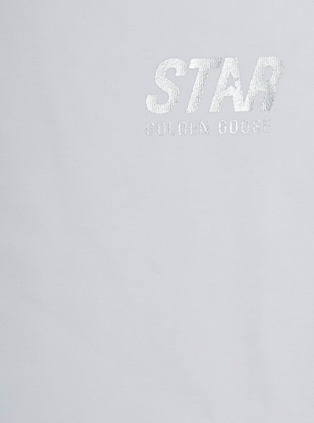 White T-Shirt with Round Neck and Logo on the Front in Cotton Boy Tshirts Polo Shirts