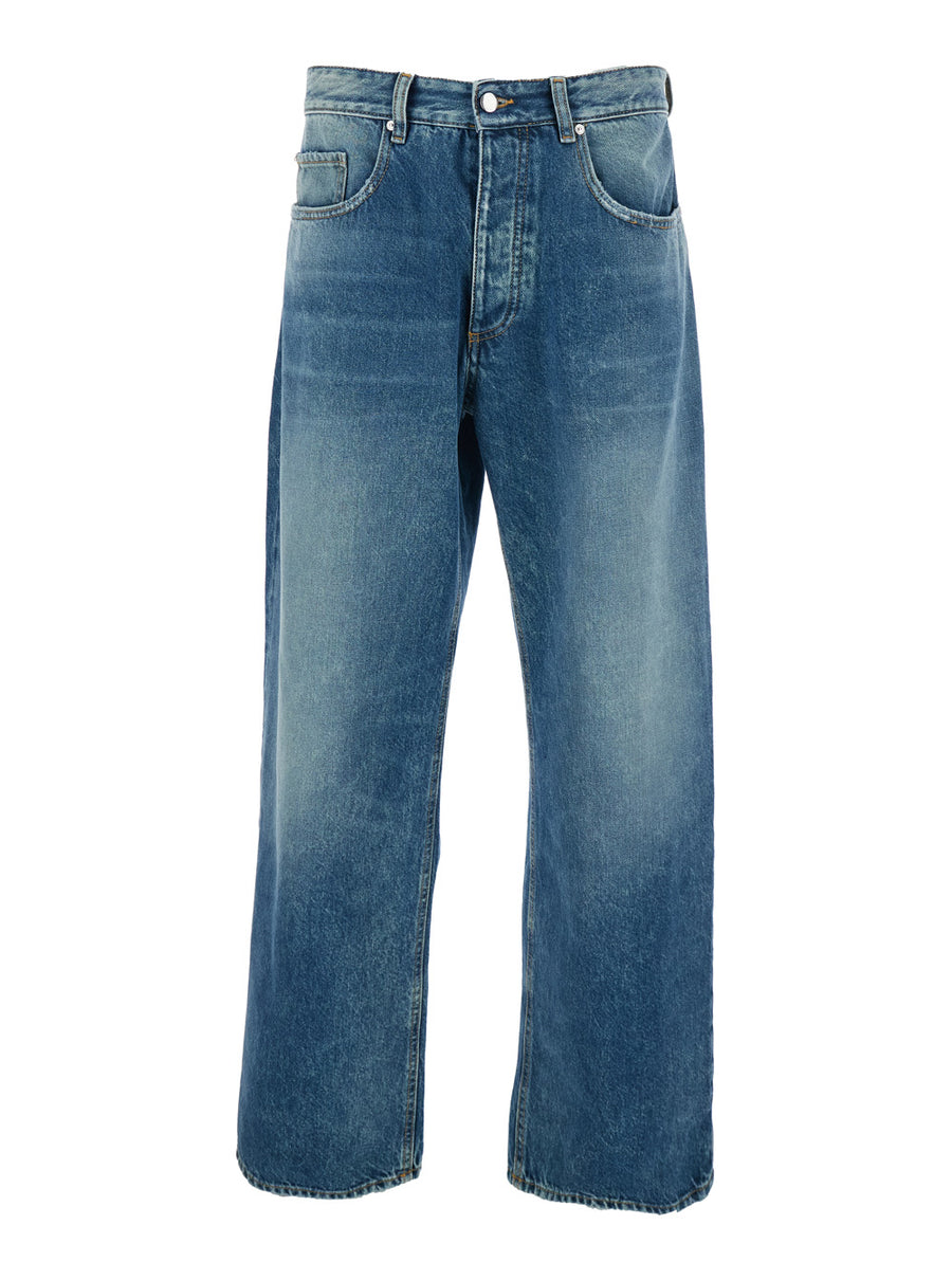 Jeans Light-Blue 5-Pocket Cotton