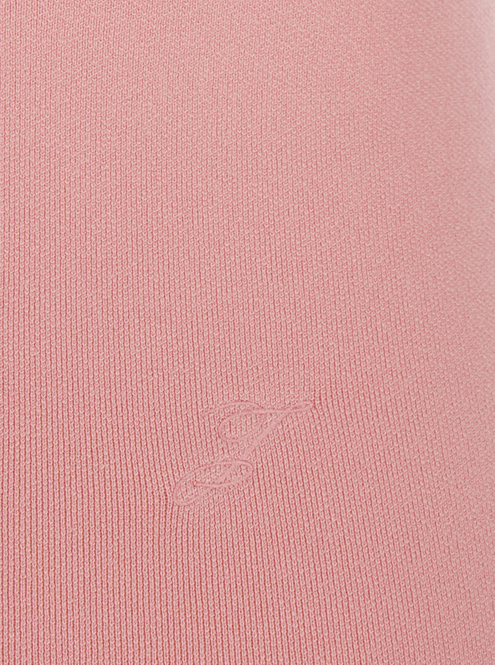 La Robe Sera Pink Dress With Square Neckline And Back Buttons Fabric Woman Viscose