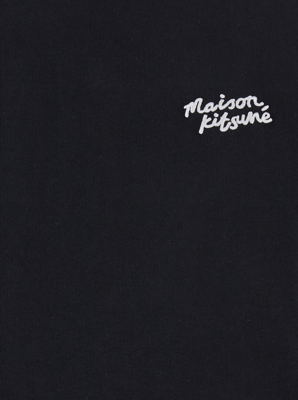 Black T-Shirt with Logo Lettering Printed on the Front in Cotton Woman Tshirts And Polo Shirts
