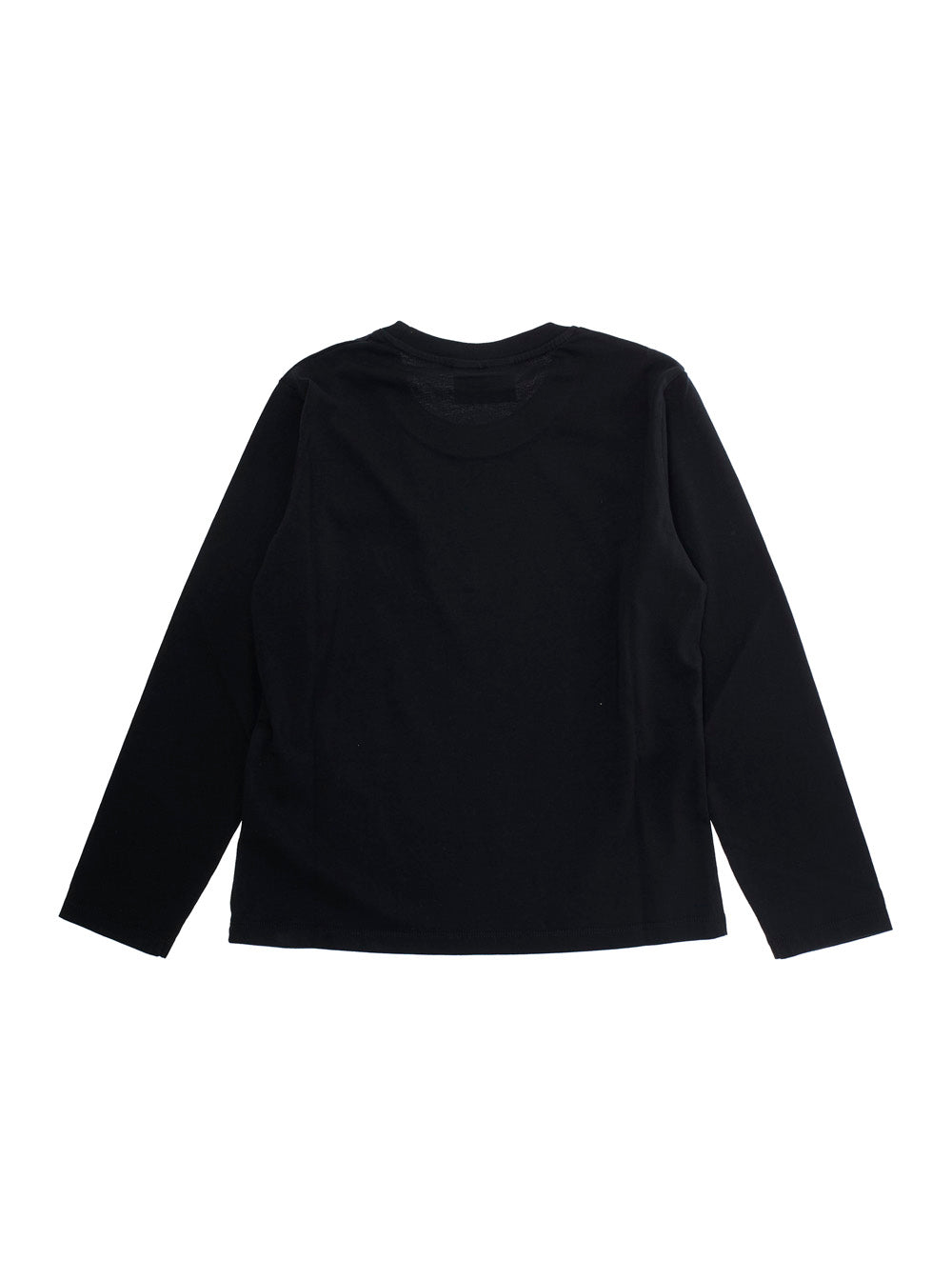 Penny Black Long-Sleeve T-Shirt With Rhinestoned Logo Lettering On The Front Cotton Boy Jersey