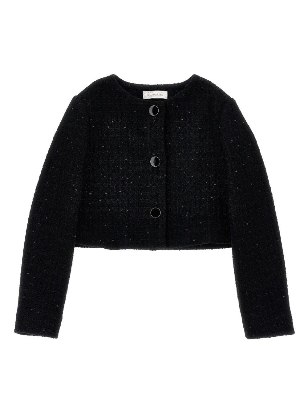 JOLIE BOUCLE PAILETTES - XS convertito in tg 13A Black Blazers