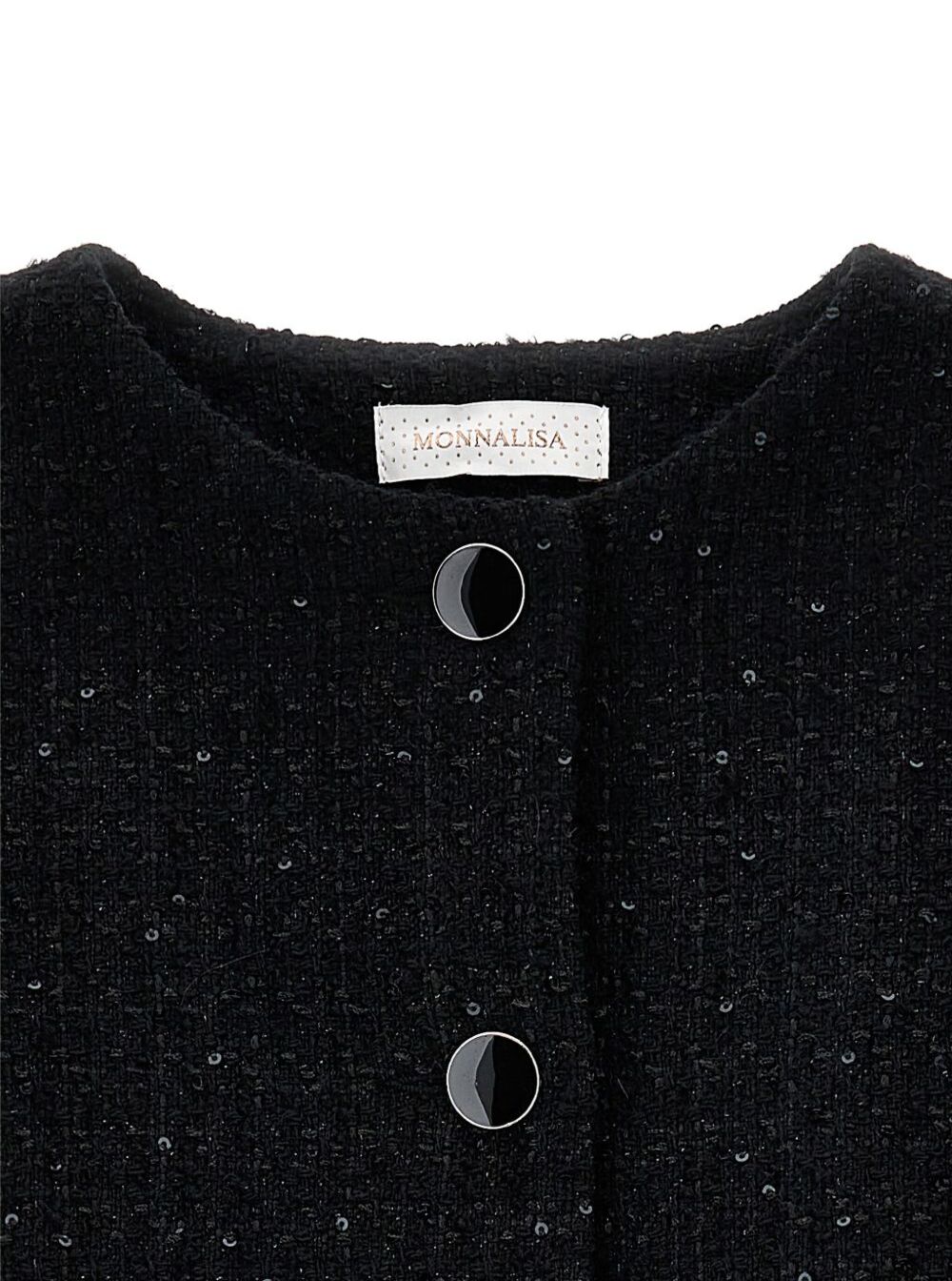 JOLIE BOUCLE PAILETTES - XS convertito in tg 13A Black Blazers