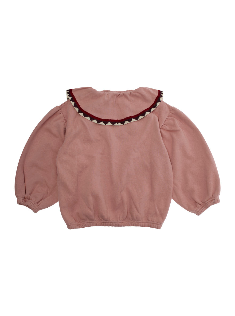 Emma Statement Frill Collar Sweatershirt, vestibilità tg 4 fino alla 5anni, 6 7anni, 8 9anni, 10 11anni Pink Sweatshirts