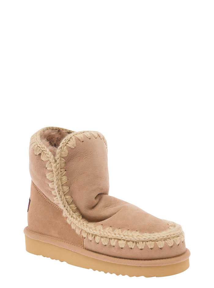 Eskimo 18 Beige Ankle Boots