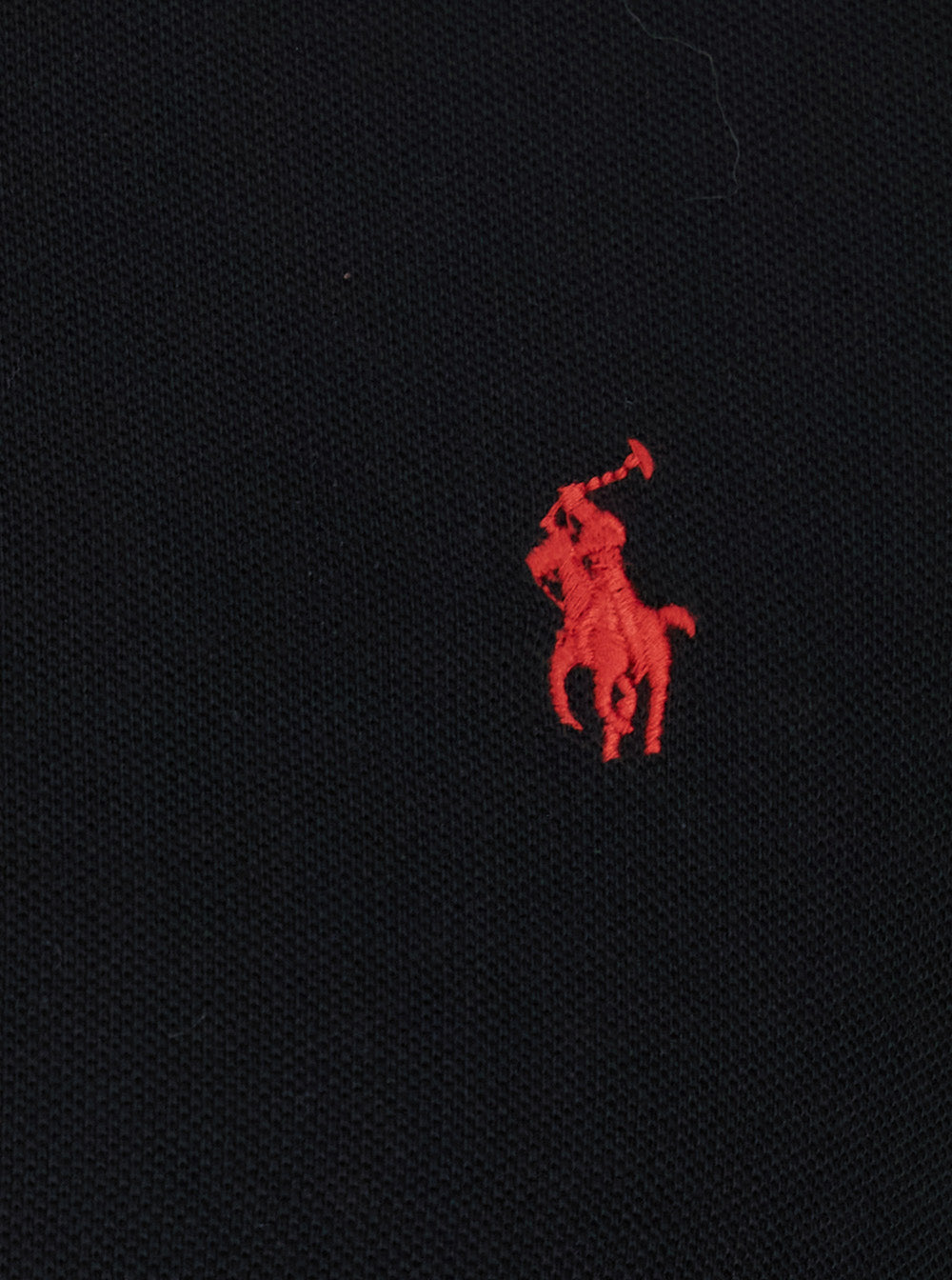 Custom Slim Fit Black Polo With Classic Collar And Pony Embroidered On The Front Cotton Man Tshirts Shirts