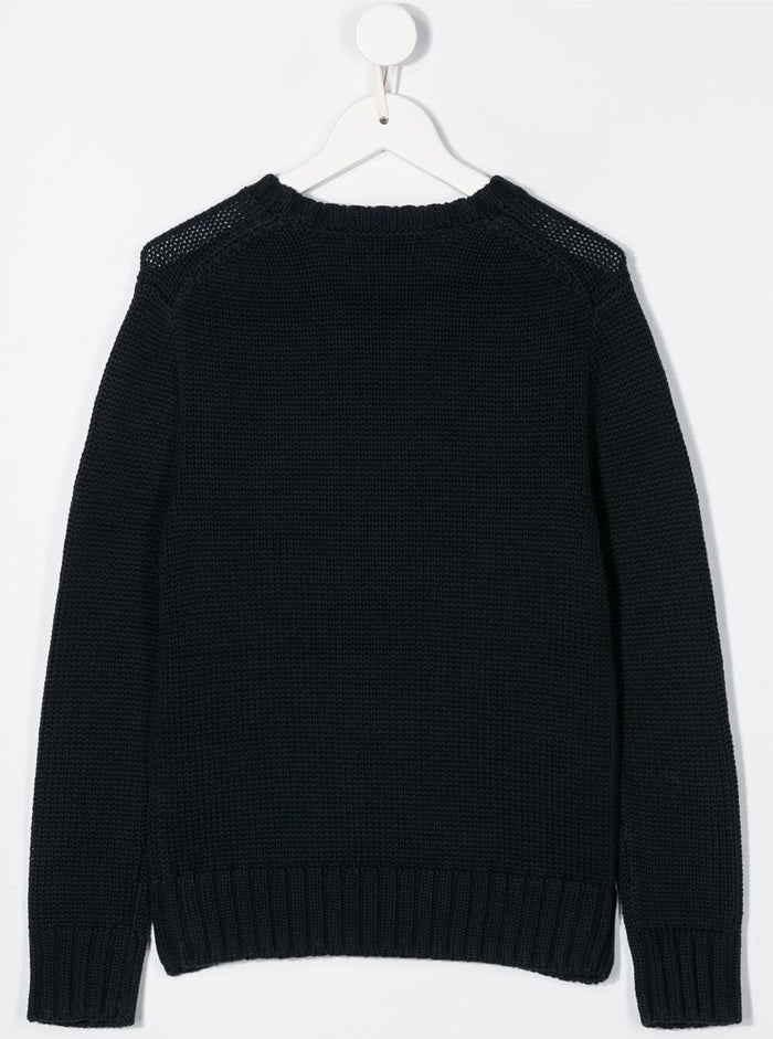 SWEATER Blu Cotton Jersey