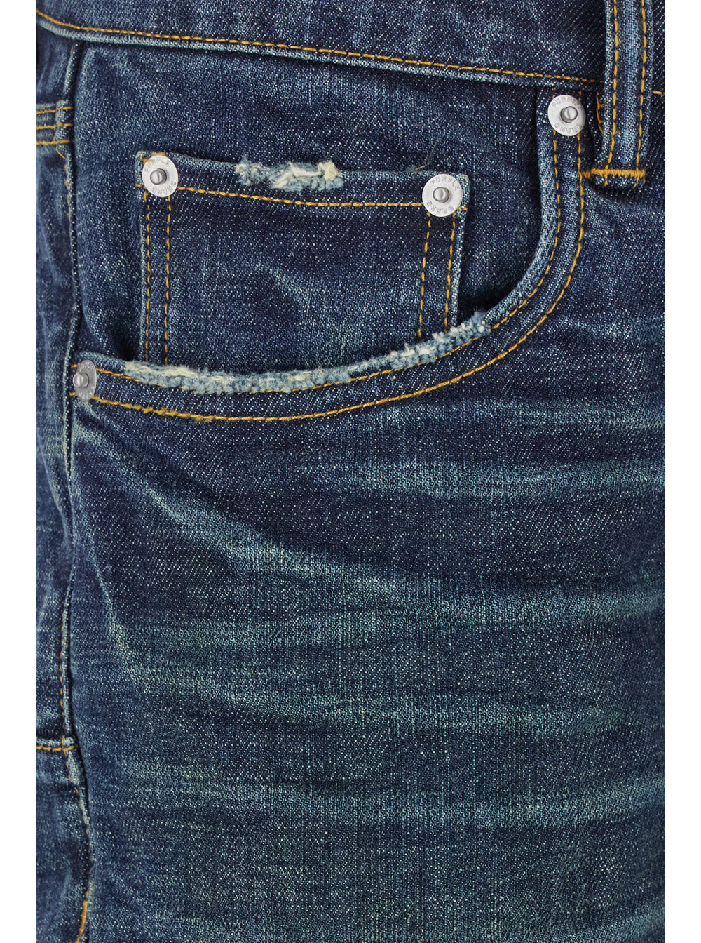 Blue Jeans with Low Rise and Stonewashed Effect in Denim Man Blu Cotton Lycra